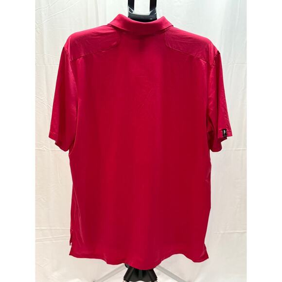Men's Ralph Lauren Sport Golf Polo Dark Pink 2013 US Open Sz:XL - Picture 2 of 8